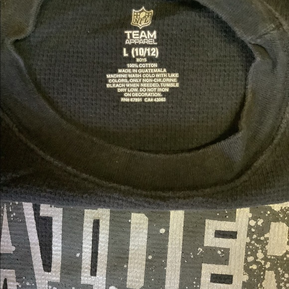NFL APPAREL RAIDERS. - Picture 3 of 3